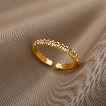 Petite Diamante Fine Ring Gold, Silver